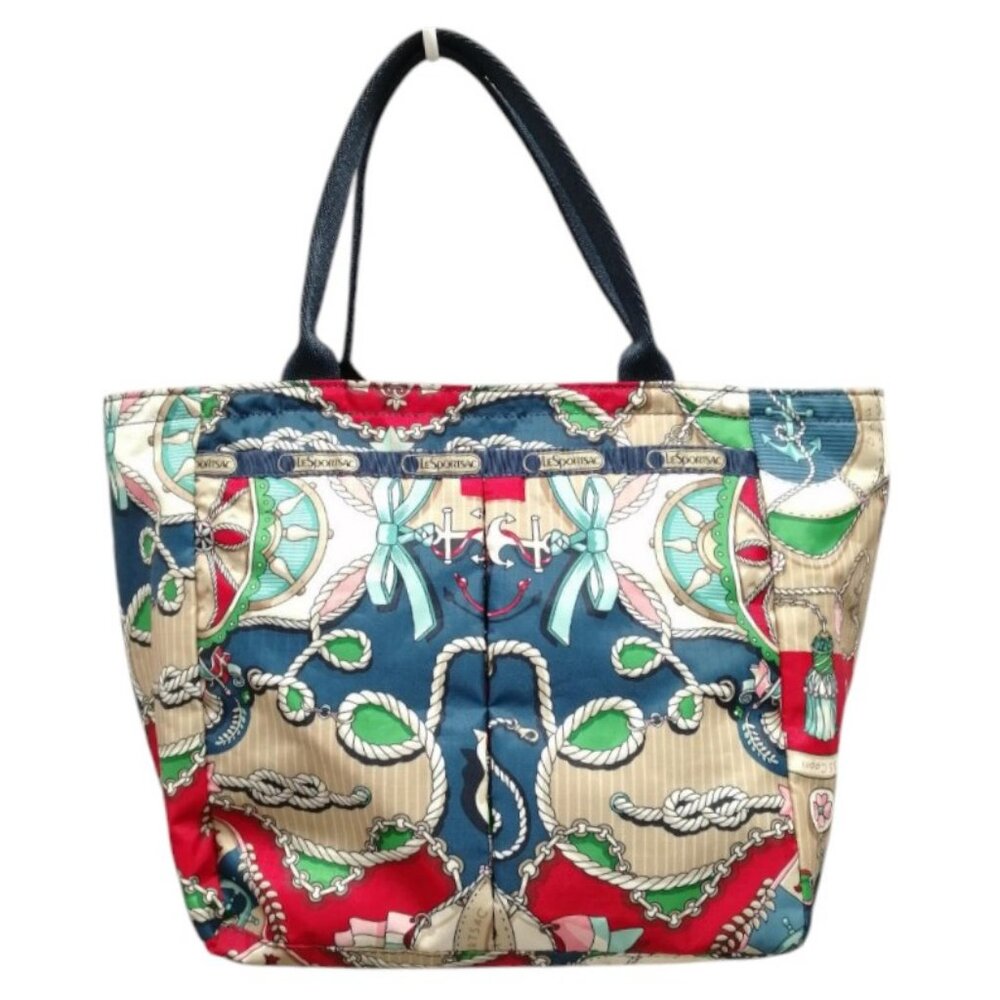 LeSportSac navy all-over pattern handbag